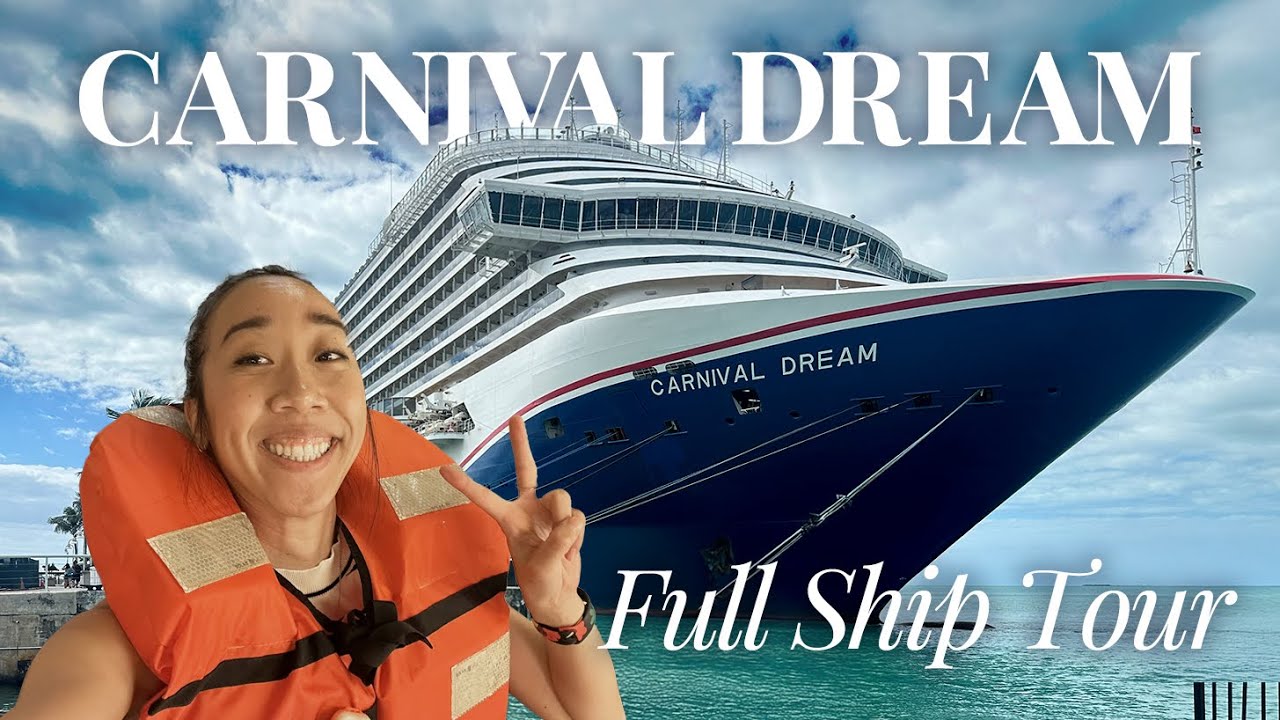 tour the CARNIVAL DREAM 🛳️ with me *Full Tour*