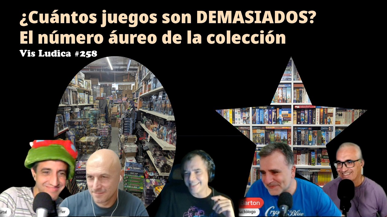 ¿Cuántos juegos son DEMASIADOS? El número áureo de la colección | Vis Ludica 258