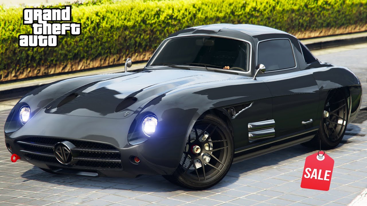 GTA 5 Online Benefactor Stirling GT SALE Mercedes-Benz 300 SL - Insane Car SOUND! SPECIAL VIDEO! NEW