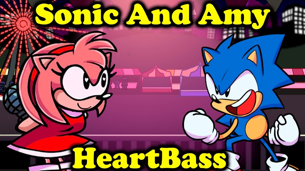 FNF | Sonic Vs Amy | HeartBass - Date Week  | Mods/Hard/FC |