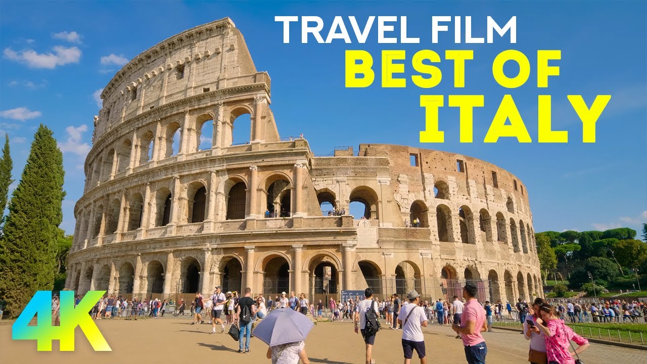 Best Tourist Destinations of Italy - Florence, Rome & Tuscany Landmarks - Travel Documentary Film 4K