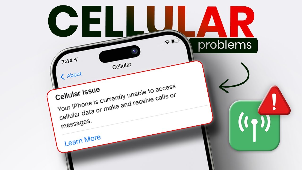 iPhone Shows ‘Cellular Issues Detected’ After iOS 26 Update? Here’s the Fix