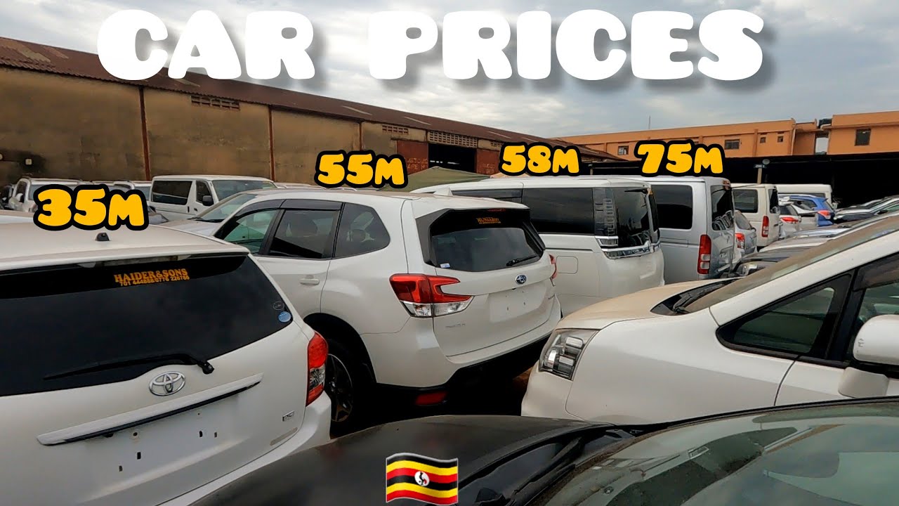 Current price of popular new cars in Uganda (2025)
