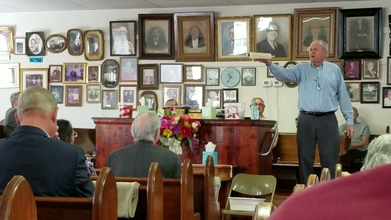 Union meeting at Enterprise Old Regular Baptist Church 4-17-22 part 1