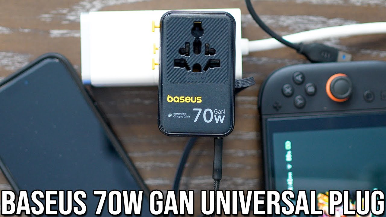 Baseus 70w GaN Universal USB-C Plug