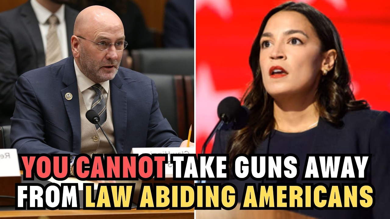 Разъяренный представитель MAGA Хиггинс ПОЛНОСТЬЮ РАЗГРОМИЛ AOC за глупое мнение о контроле над ор...