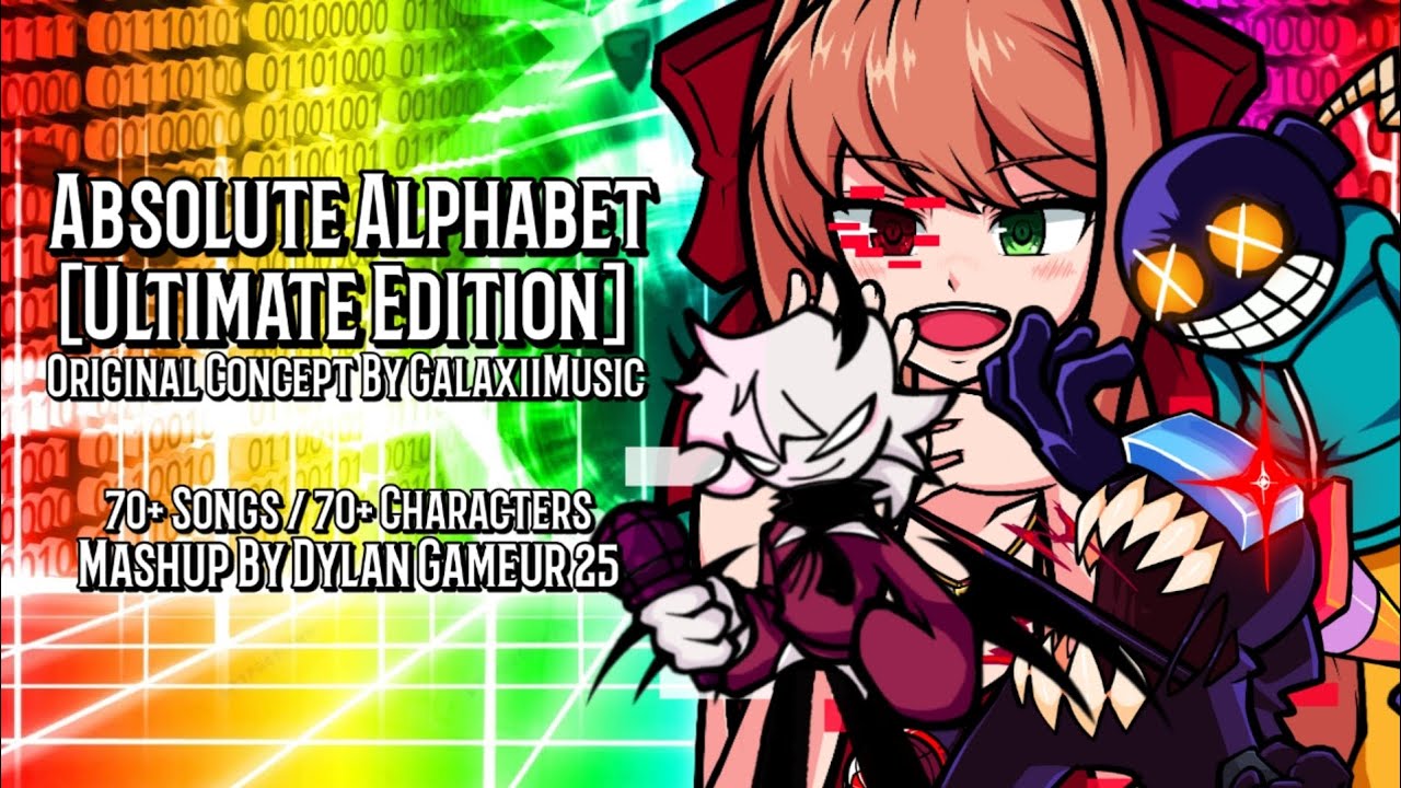 FNF Mega Mashup - Absolute Alphabet [Ultimate Edition] | 70+ Songs