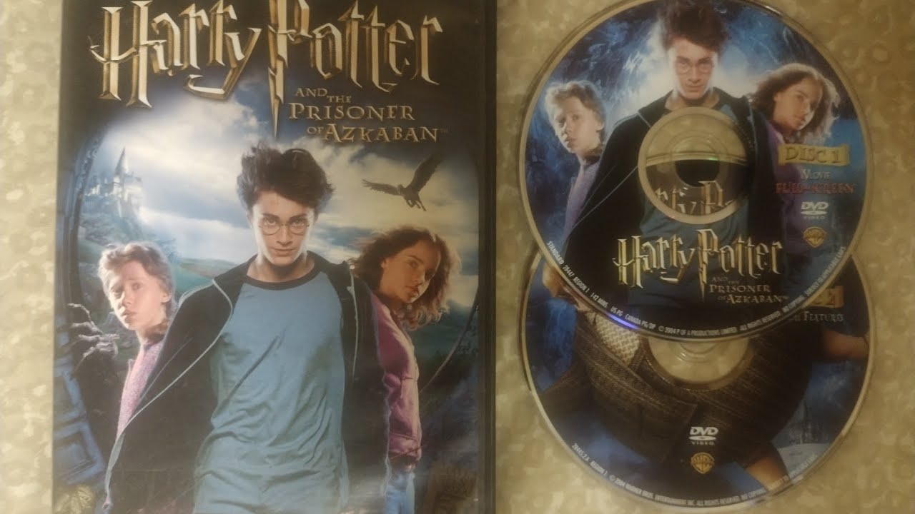 Opening to Harry Potter and the Prisoner of Azkaban 2004 DVD (Both Discs)