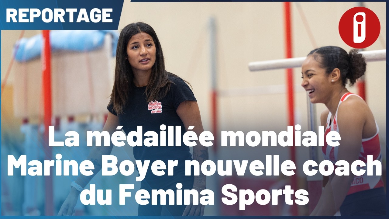 La médaillée mondiale Marine Boyer nouvelle coach du Femina Sports