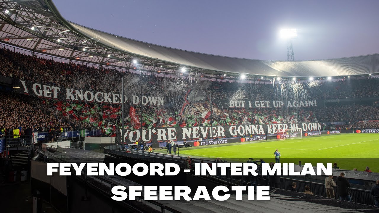 Feyenoord   Inter Milan sfeeractie 5 maart 2025