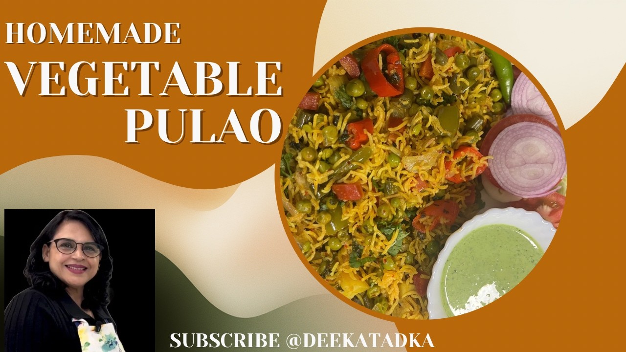 Homemade - Vegetable  Pulao   #VegPulao #VegetablePulao #IndianRecipes #OnePotMeal #RiceRecipes