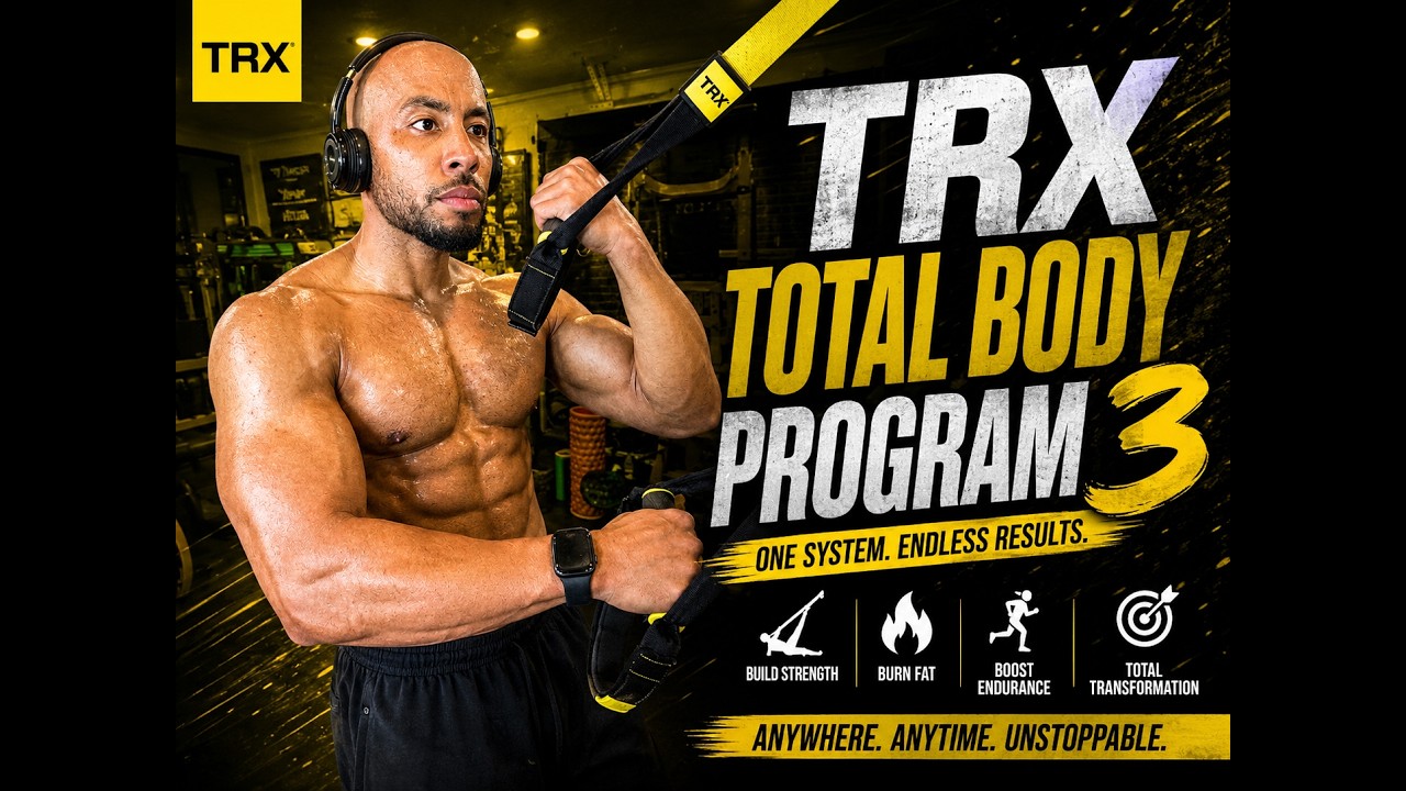 Тренировка TRX 25 мин (верхняя часть тела) [ День 13 ]
