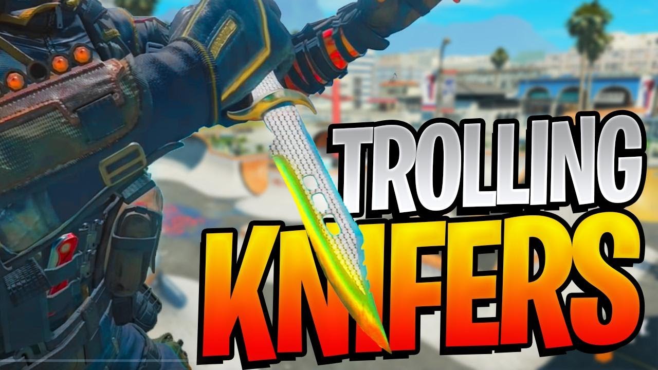THIS is How You TROLL KNIFERS in Black Ops 4...