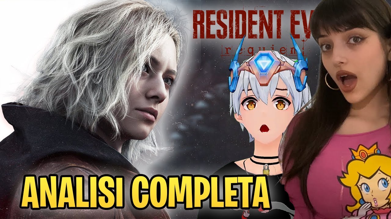 RESIDENT EVIL 9 REQUIEM Reazione e Analisi Dettagliata al Trailer con @chiavalentine ♡