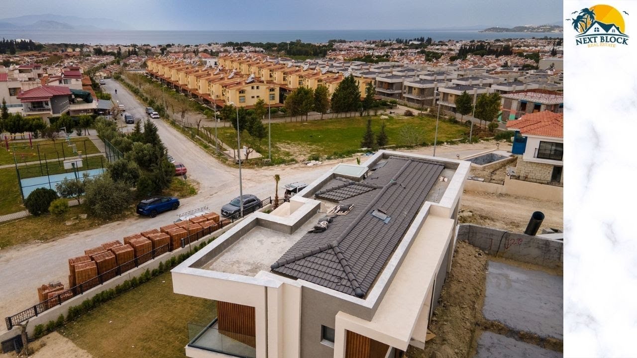 Bu Villaya Bayılacaksınız!!! Kuşadası Soğucak'ta Full Deniz Manzaralı Satılık Villa #153