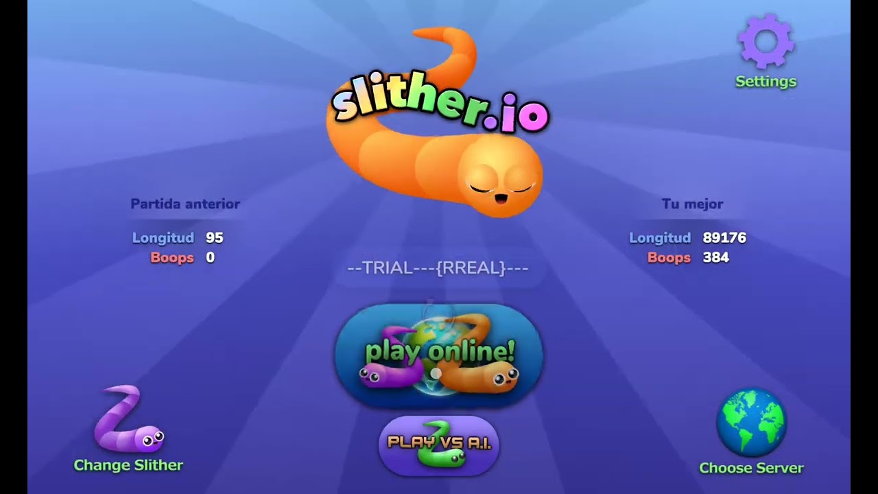 Jugando con lag en slither io y matando grandes cantidades de gusanos bots🇵🇪