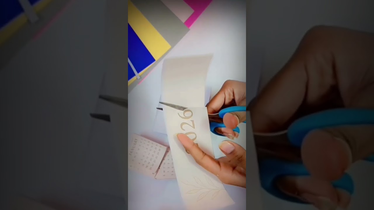 Creative DIY Calendar 2026 | Step by Step Tutorial🖇✨ 