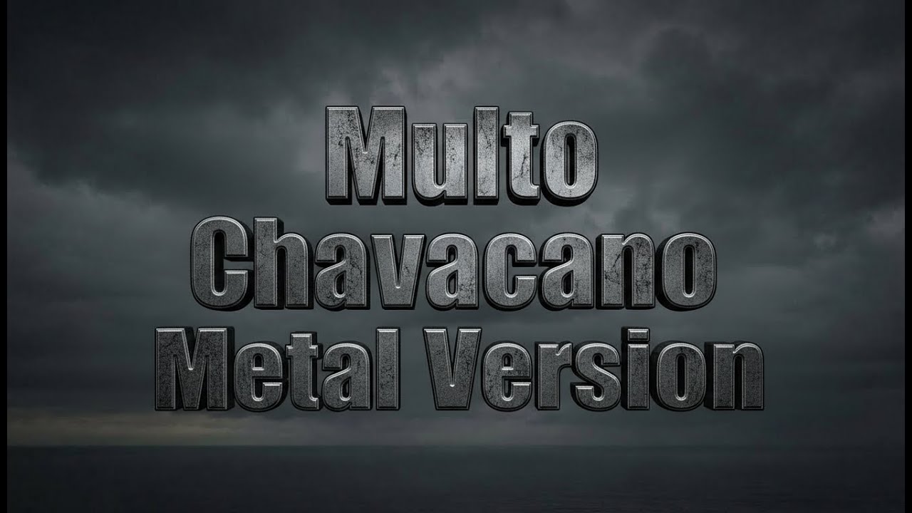 Multo Chavacano Metal Version