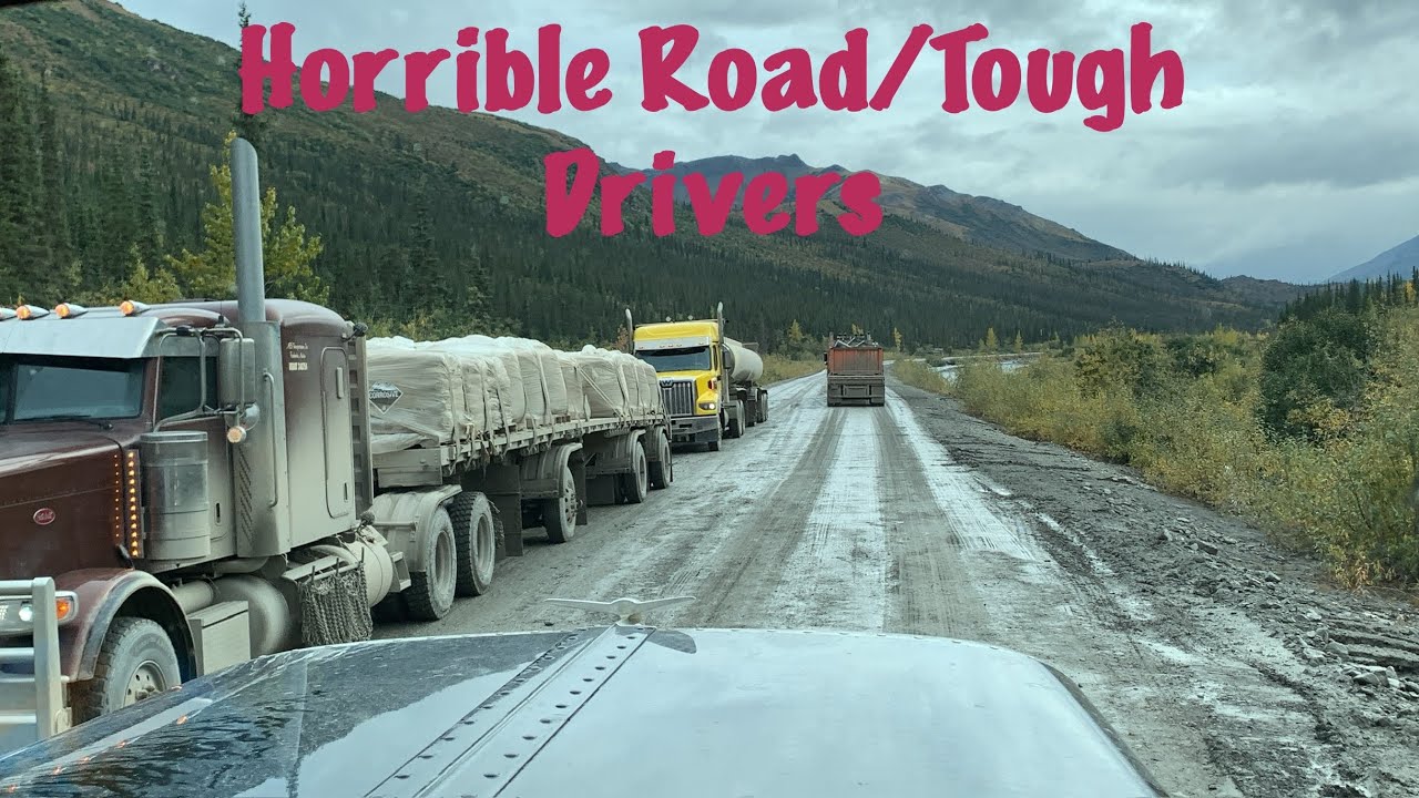 Slick& Sloppy Road (September’24) #alaskatruckers