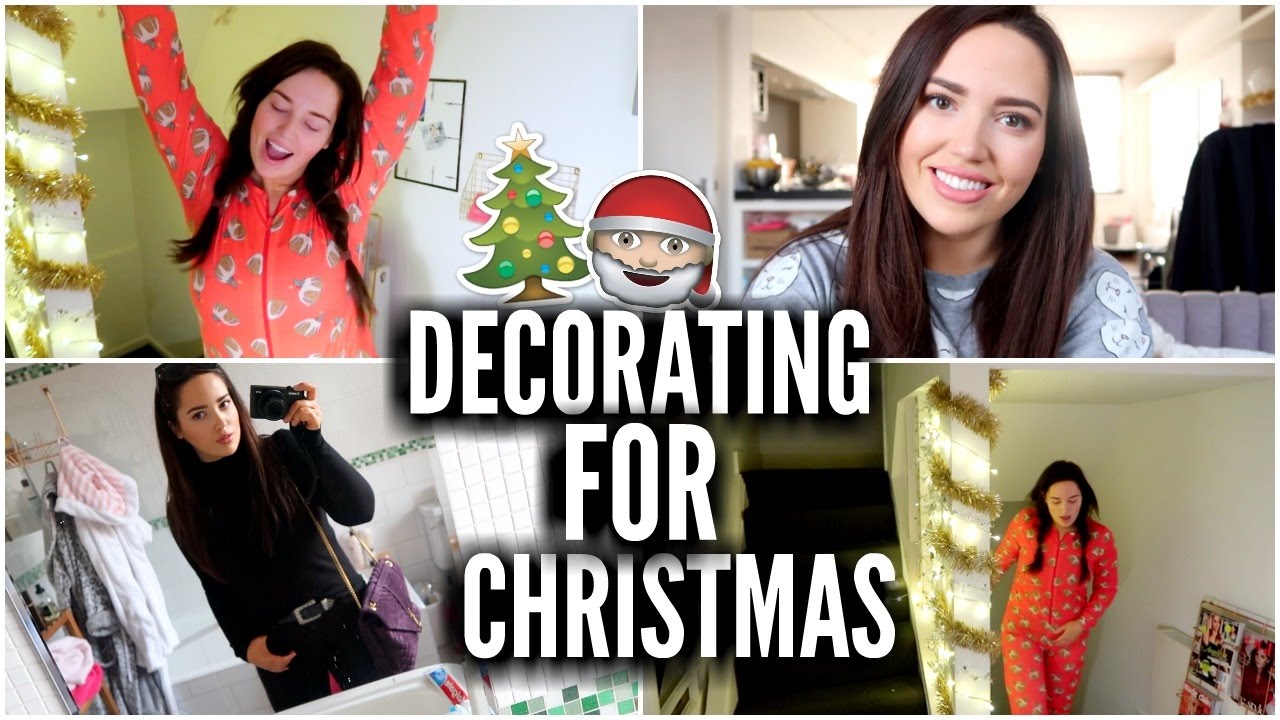 Decorating My Apartment For Christmas ⛄️ | VLOGMAS #4+5