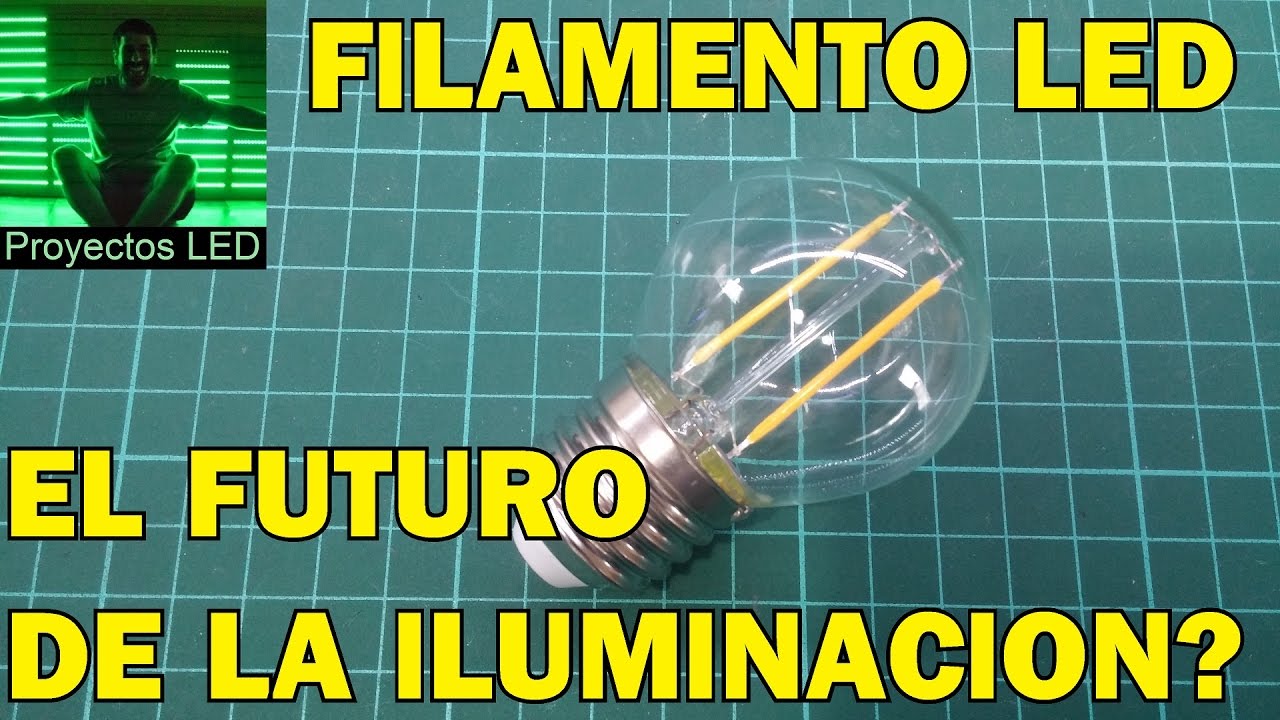 Review: lampara de filamento led. ¿el futuro de la iluminacion?
