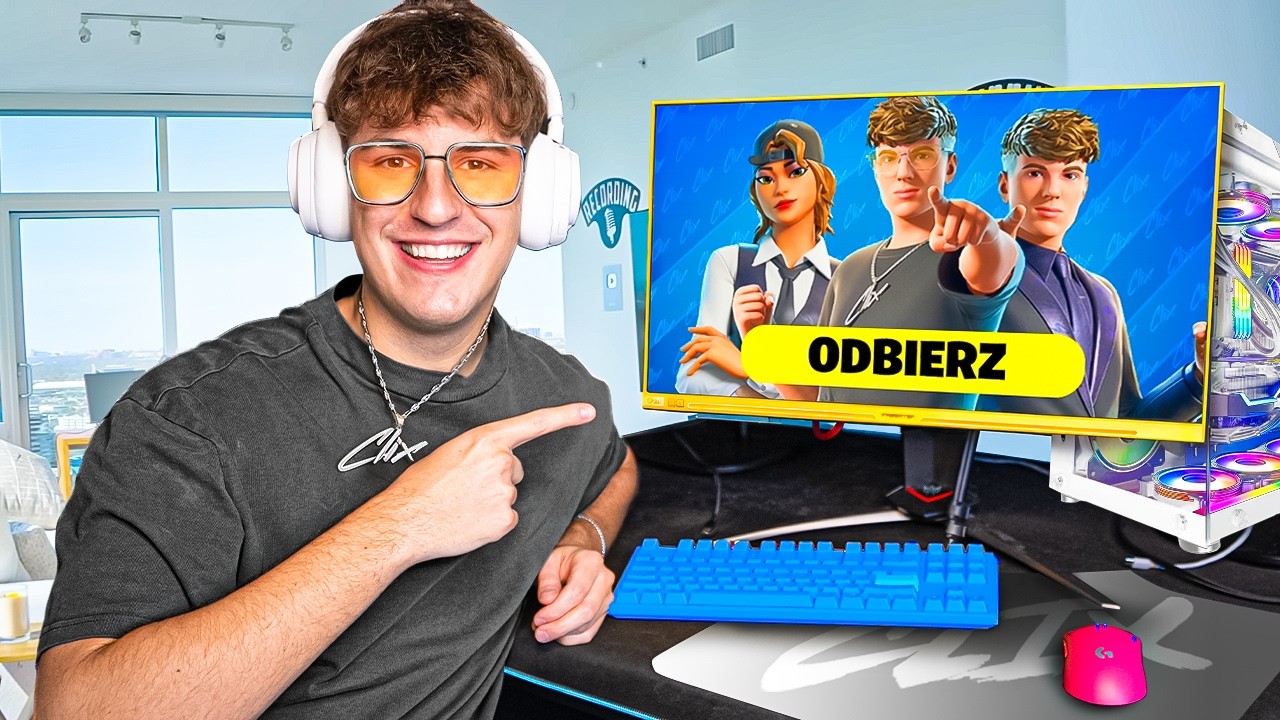 Zostałem CLIXEM na 24H w Fortnite
