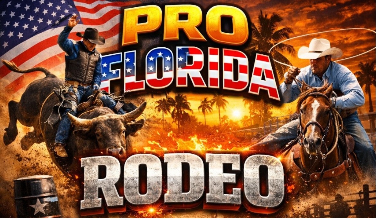 Hold On Tight! Action from the Florida Pro Rodeo. 8 Seconds of Glory.