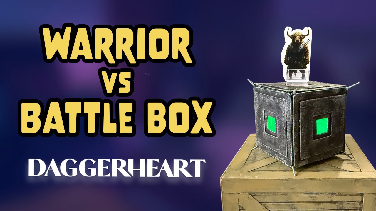 Warrior vs Battle Box - Daggerheart Combat Example