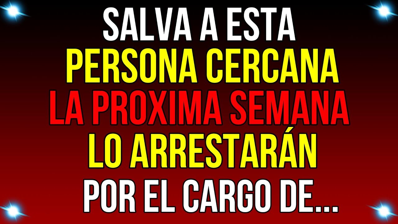 SALVA a esta PERSONA que TIENES CERCA. La PROXIMA S. está cerca de...| Mensaje de Dios de hoy | #god