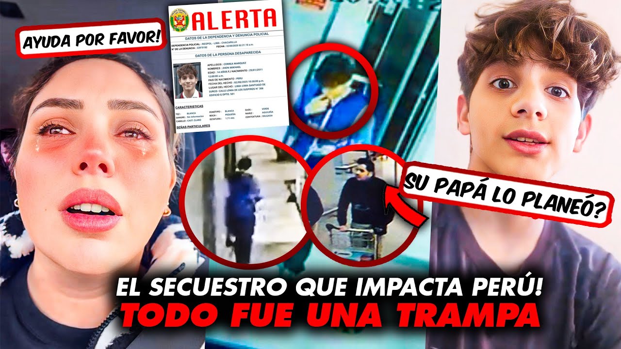 ¡SECUESTRAN AL HIJO DE ESTA INFLUENCER! ¿FUE SU PROPIO PADRE? ¡EL CASO QUE IMPACTA A PERÚ!