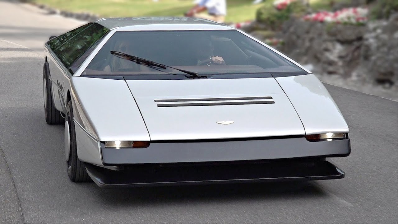 ONE-OFF Aston Martin Bulldog Start Up & Driving | AMAZING Concept Car of the 80s @ Villa d'Este 2022