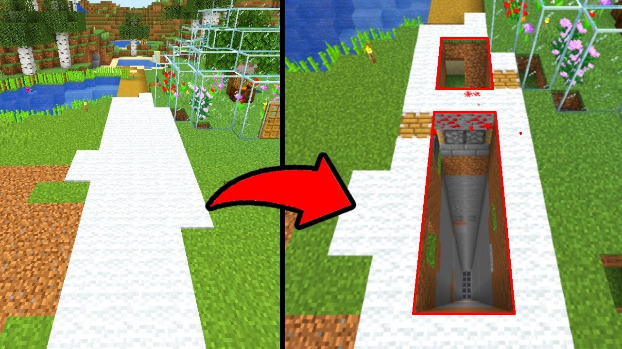 REDSTONE VALLEN BOUWEN RONDOM MIJN BASIS IN MINECRAFT...