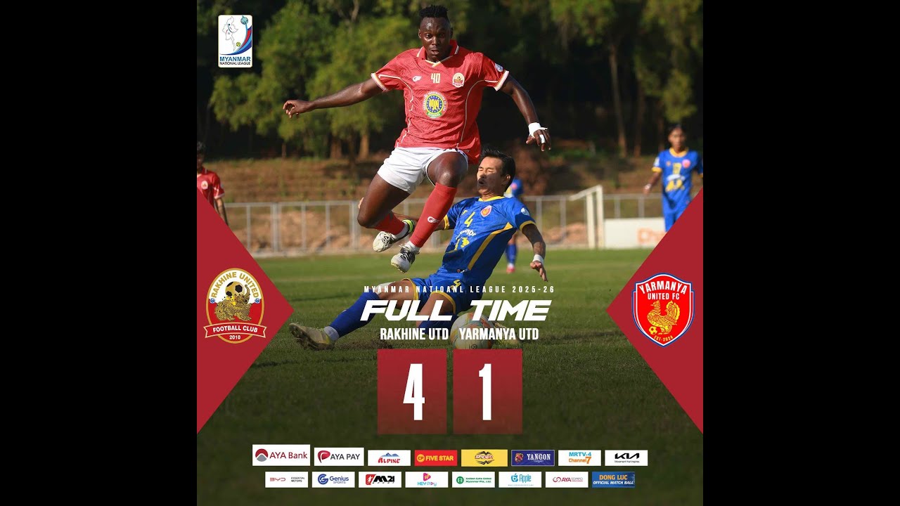 Rakhine United 4-1 Yarmanya United #Highlights
