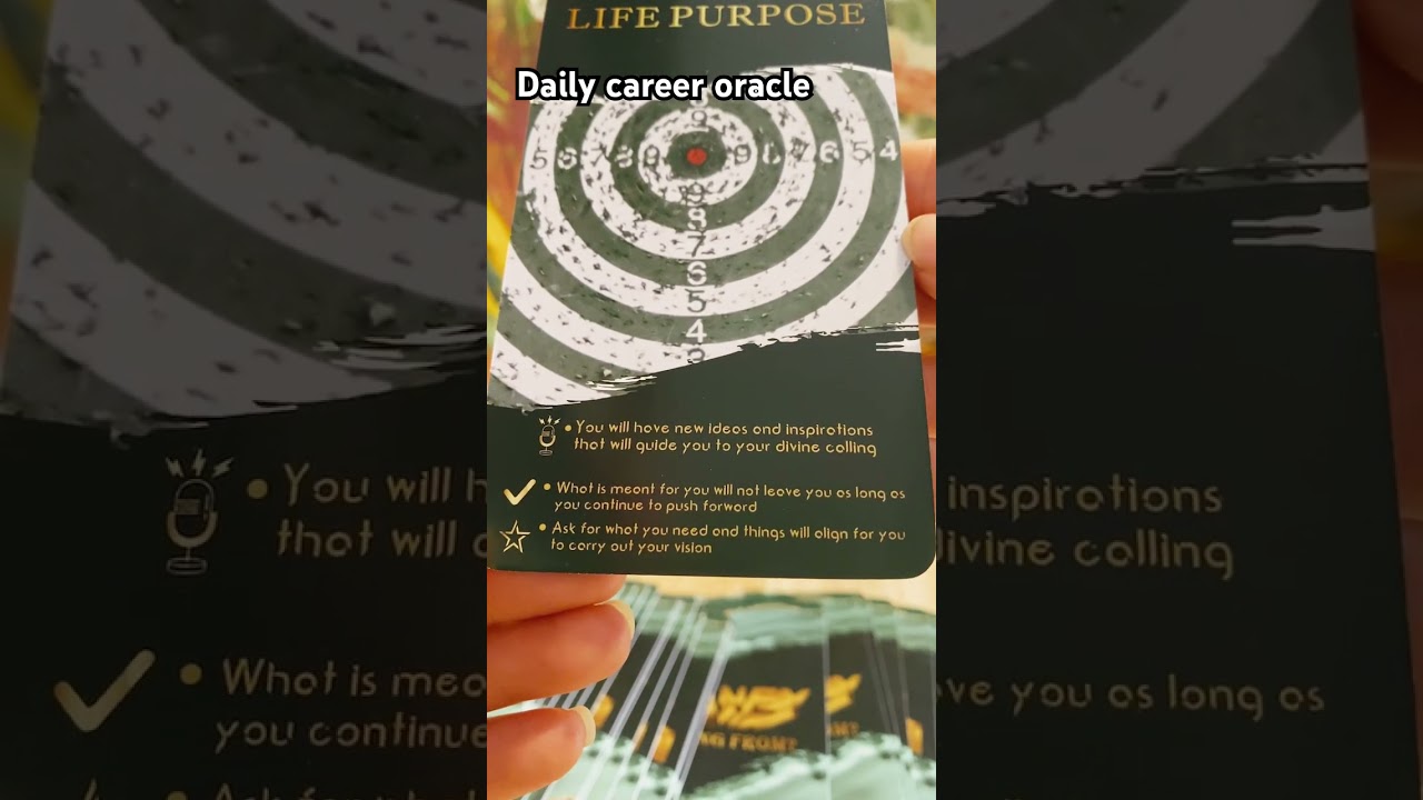 Daily Career Oracle #shorts #short #shortvideo #tarotcardreading #career #careertarot #careeroracle
