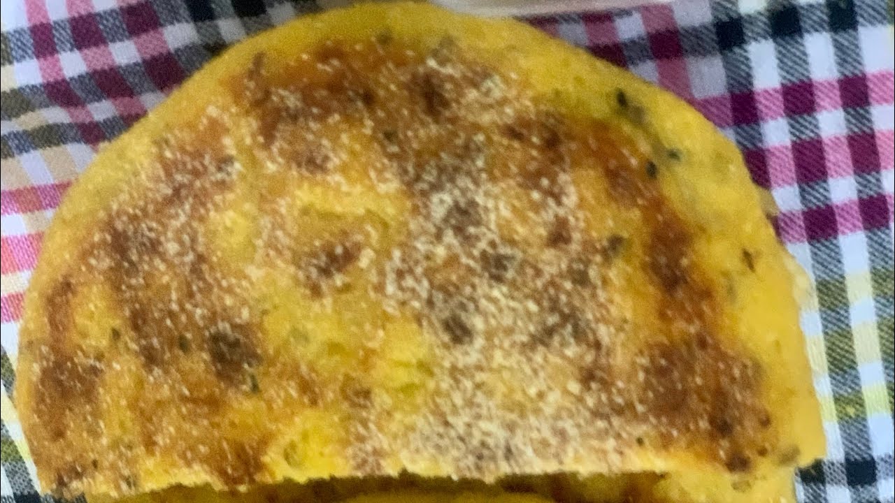 خبز المقلاة@بدون غلوتين بدقيق الذرة الرطب
