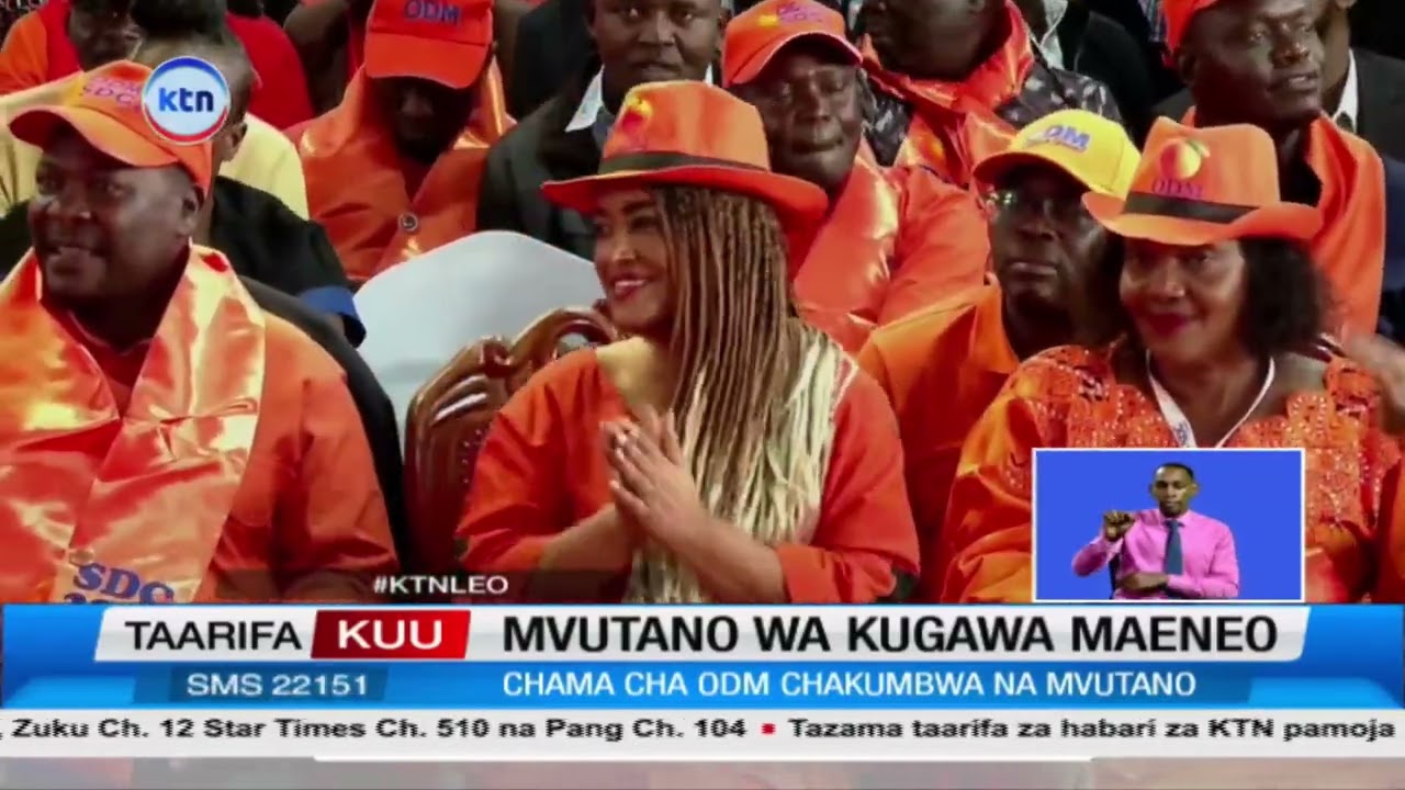 Nyufa katika ODM zinaendelea kupanuka kufuatia mjadala wa kugawa kwa maeneo katika siasa