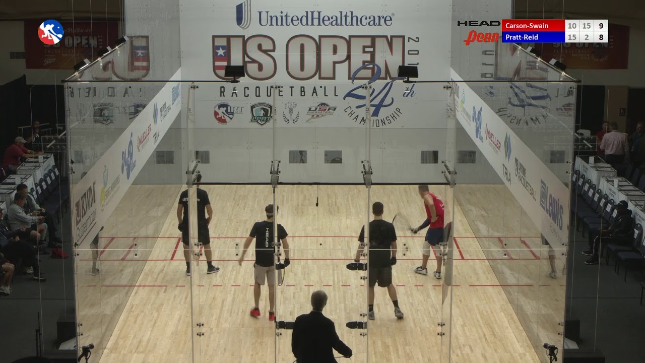 2019 US OPEN: Doubles Qualifying: Cliff Swain/Rocky Carson vs. Charlie Pratt/Dylan Reid