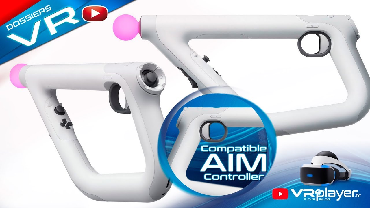 PlayStation VR PSVR : All PlayStation VR Game AIM Controller Compatible
