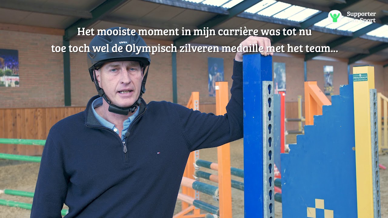 Ruiter Marc Houtzager is klaar voor Jumping Amsterdam