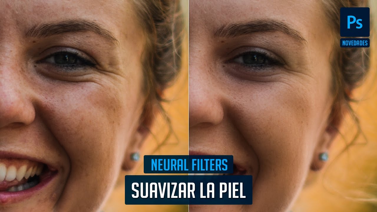 Suavizar la piel fácilmente con los Neural Filters de Photoshop