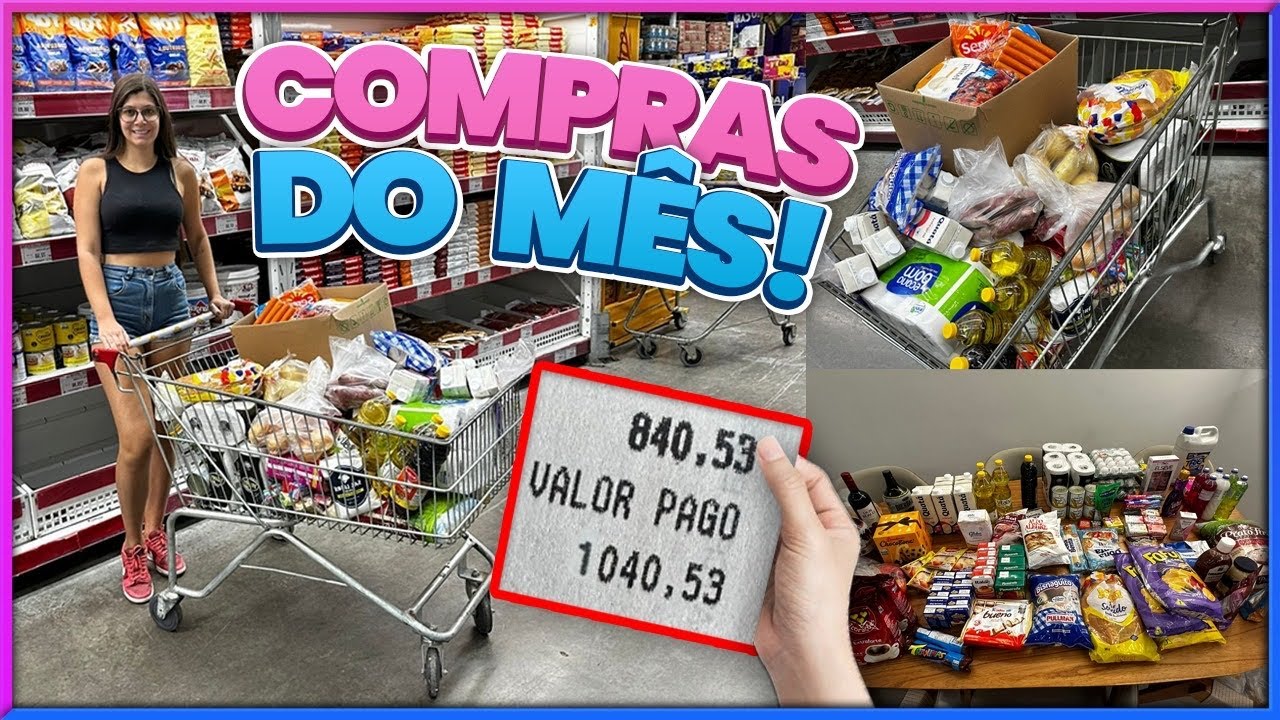 COMPRAS COMPLETA DO MÊS DEZEMBRO NO ASSAI ATACADISTA | MOSTREI VALORES 🛒
