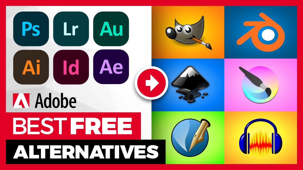 Лучшие бесплатные альтернативы Adobe Creative Suite