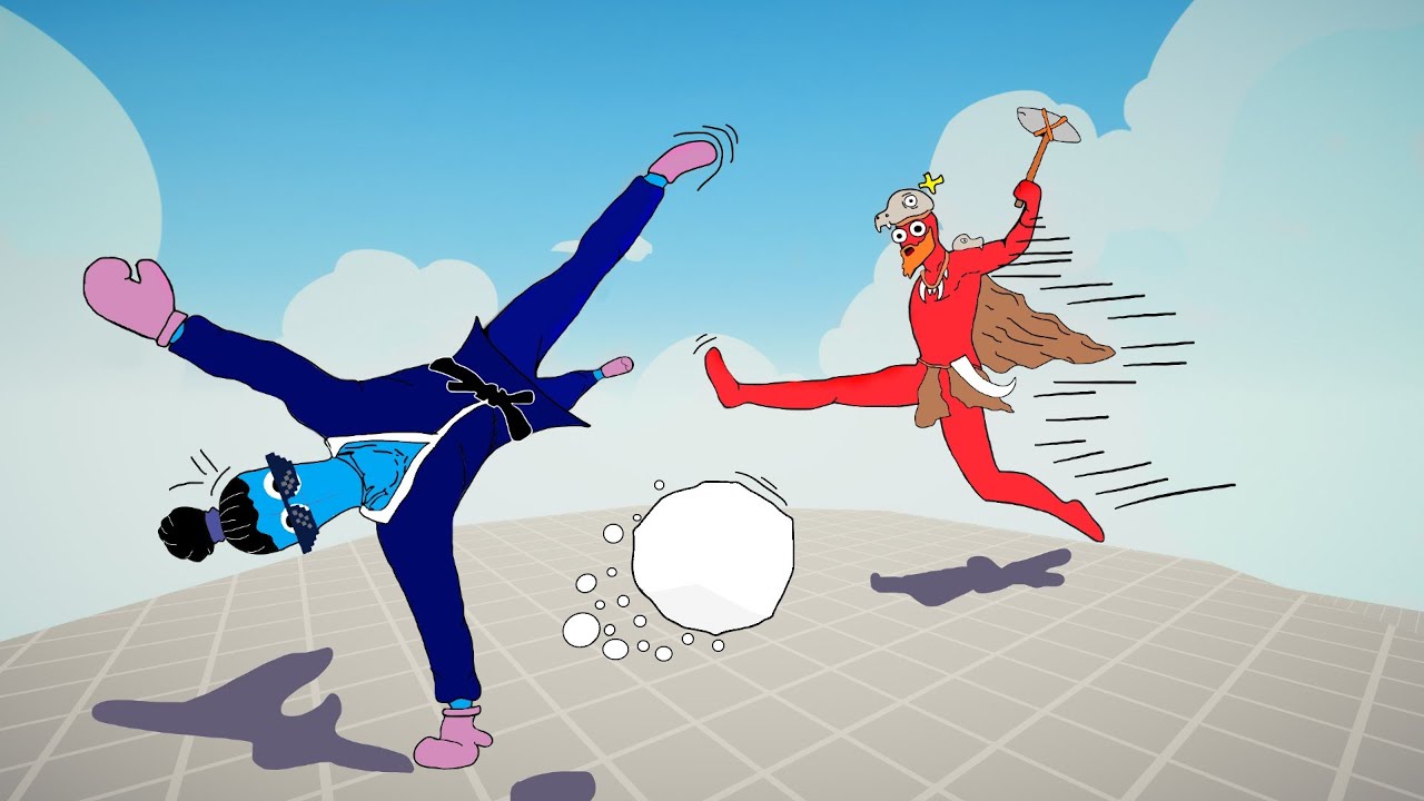HIGH-CLASS TAEKWONDO &  SNOWMAN vs EVERY UNIT| TABS - Totally Accurate Battle Simulator