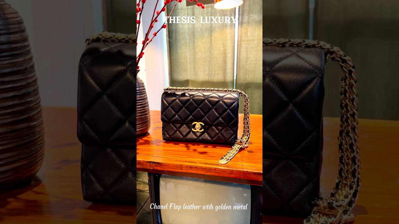 CHANEL MINI FLAP LAMBSKIN BLACK #luxury #chanel #fashion #bag #handbags