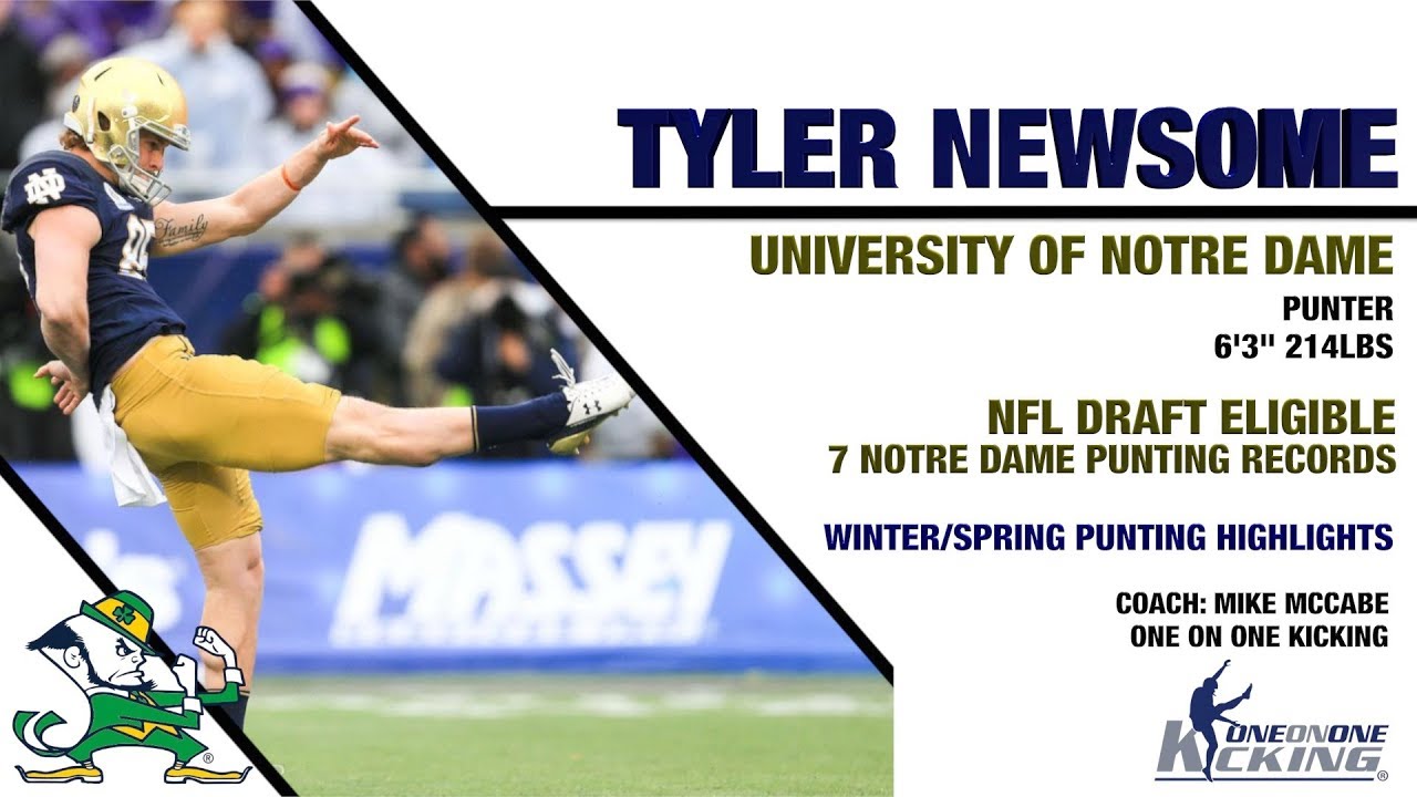 Tyler Newsome, Notre Dame: 2019 NFL Draft Eligible Punter