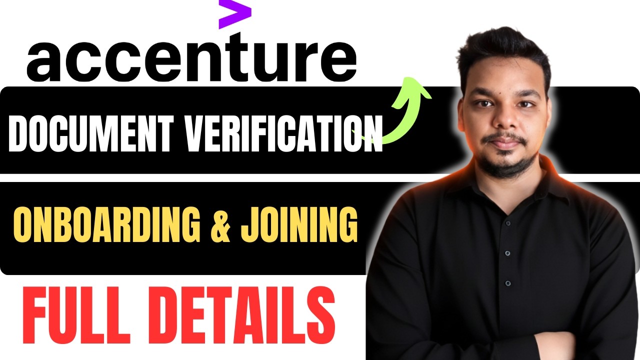Accenture Document Verification & Joining , Onboarding Complete Process | Accenture Workday Mails