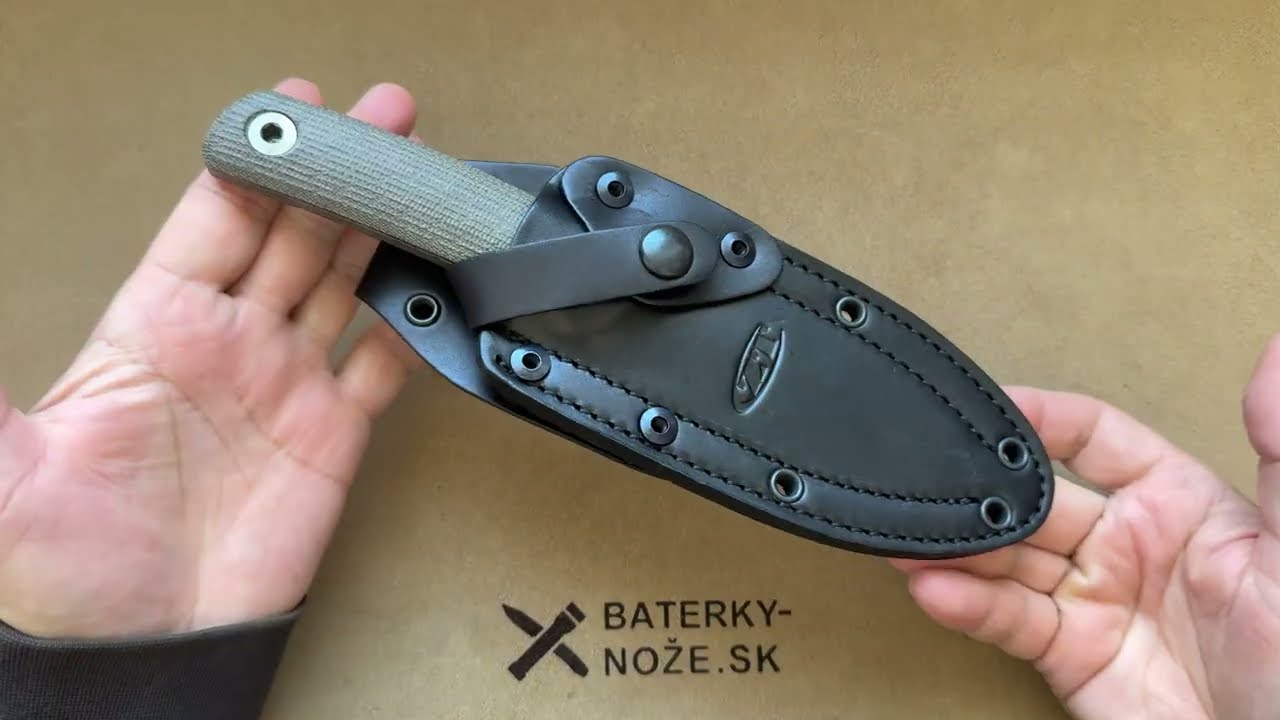 Zero Tolerance Model 0004OL Olive Micarta