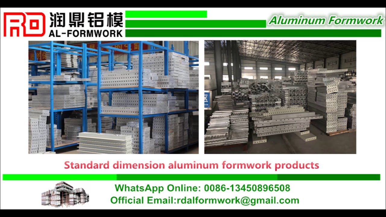 Runding aluminum formwork products collection-2