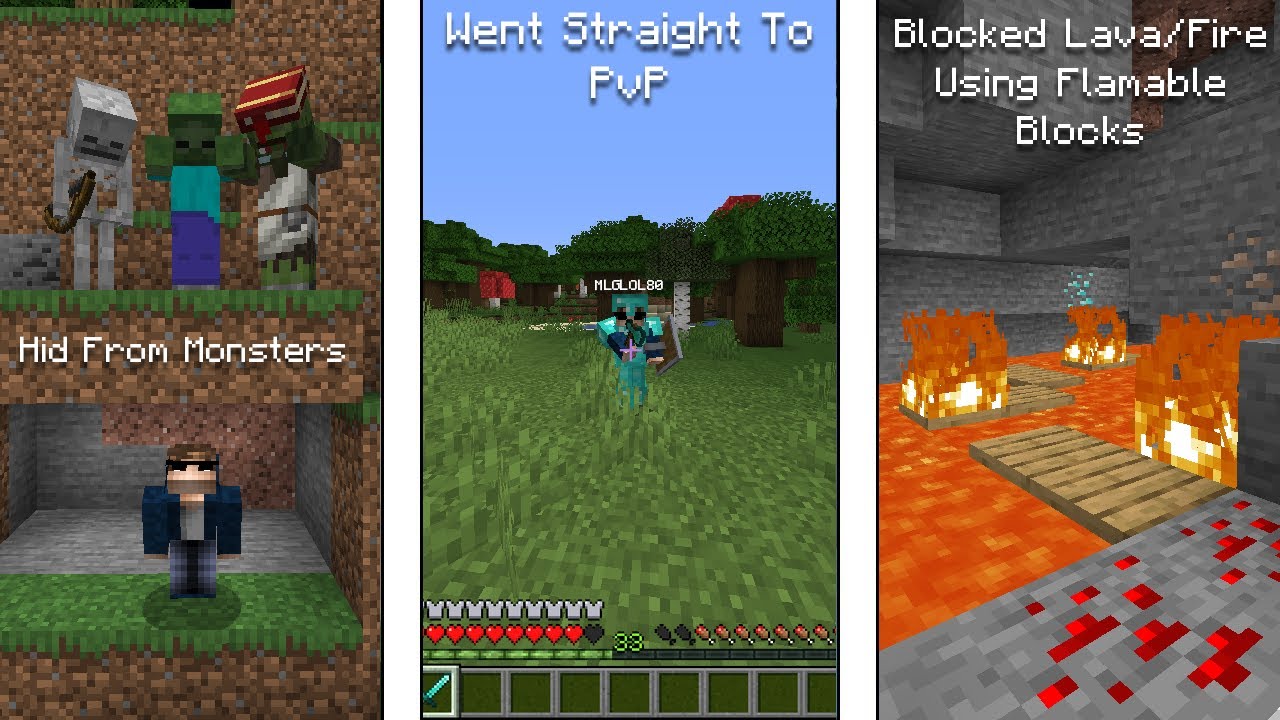 Minecraft Things Every Beginner Has Done