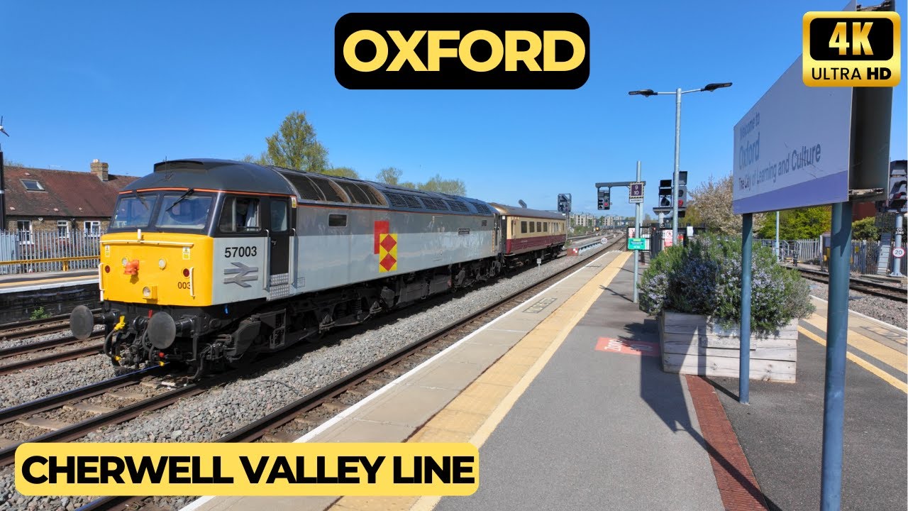 Trains at Oxford 09/04/2025 - Cherwell Valley Line